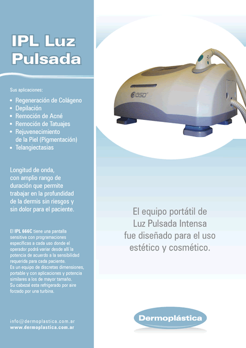Folleto DerIPL lUz Pulsada