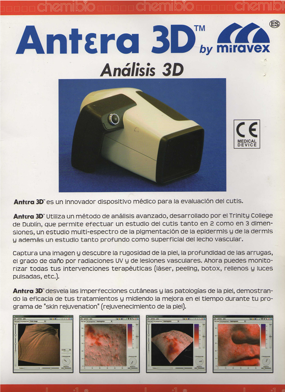 Folleto Antera 3D