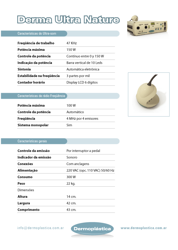 Folleto Derma UltraNature
